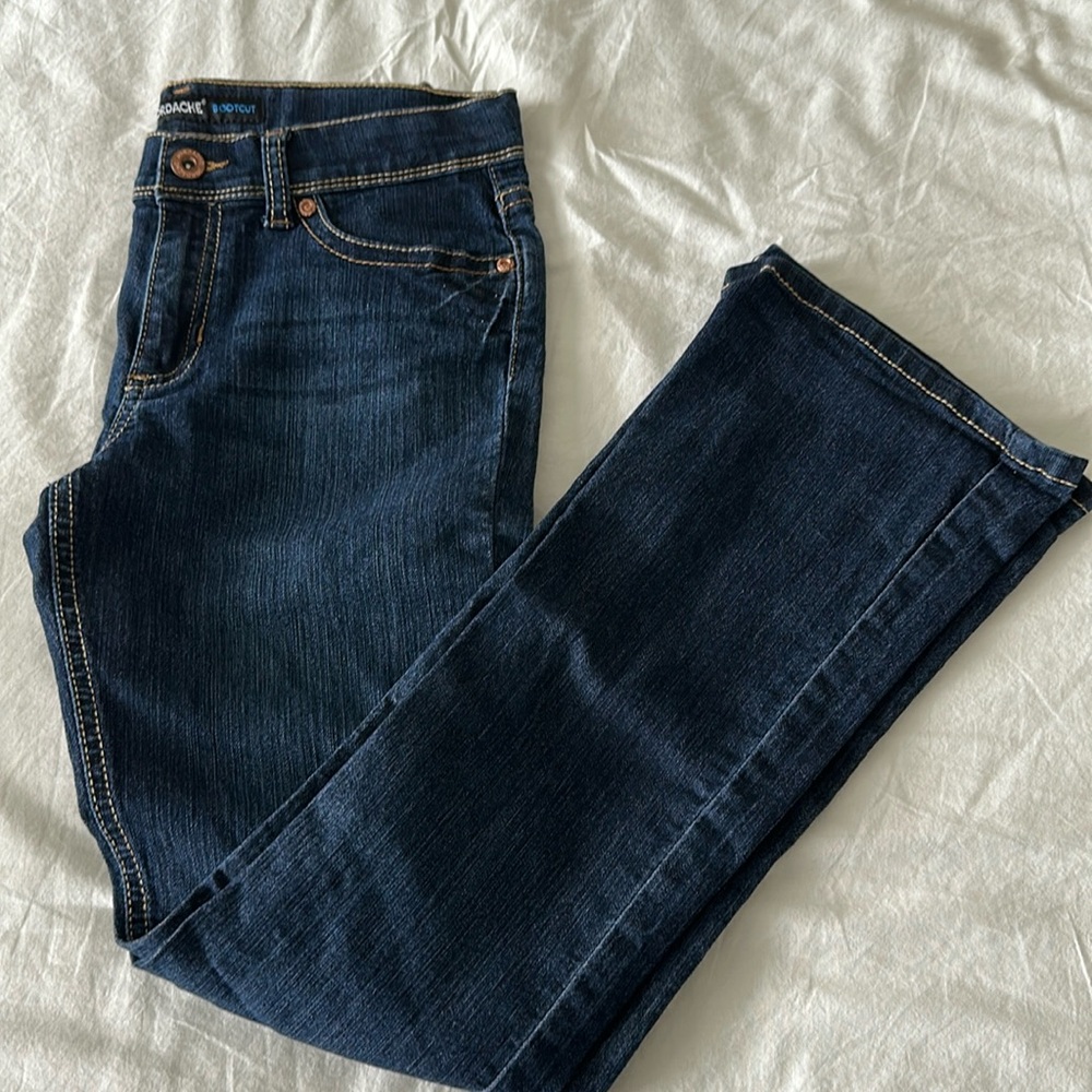 Girls bootcut jeans